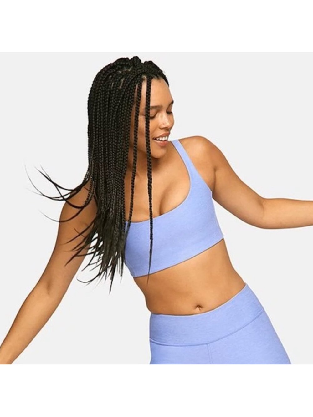 Outdoor Voices Doubletime Bra in Lavendar